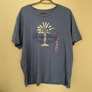 Body Glove Sky Blue Palm Tree Tee